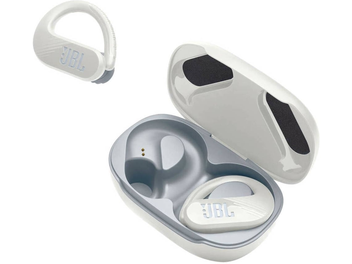 Auriculares Bluetooth True Wireless JBL Endurance Peak 3 (In Ear -  Microfone - Branco)