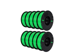 Filamento Tpu, Diâmetro De 1,75 Mm, Dureza 95a,10kg Tpu Verde Oem