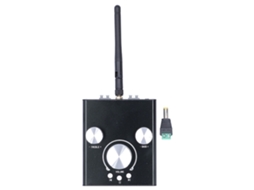 Amplificador De Áudio Bluetooth 5.0 Estéreo 2 Canais Com Controle De Graves/agudos Hifi