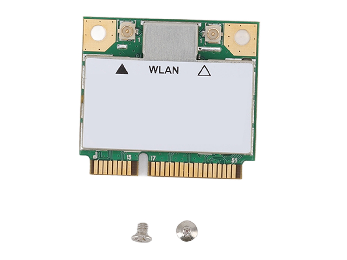 Placa De Internet Wifi Sem Fio Mini Pcie De Banda Dual 1200mbps 2.4 5ghz