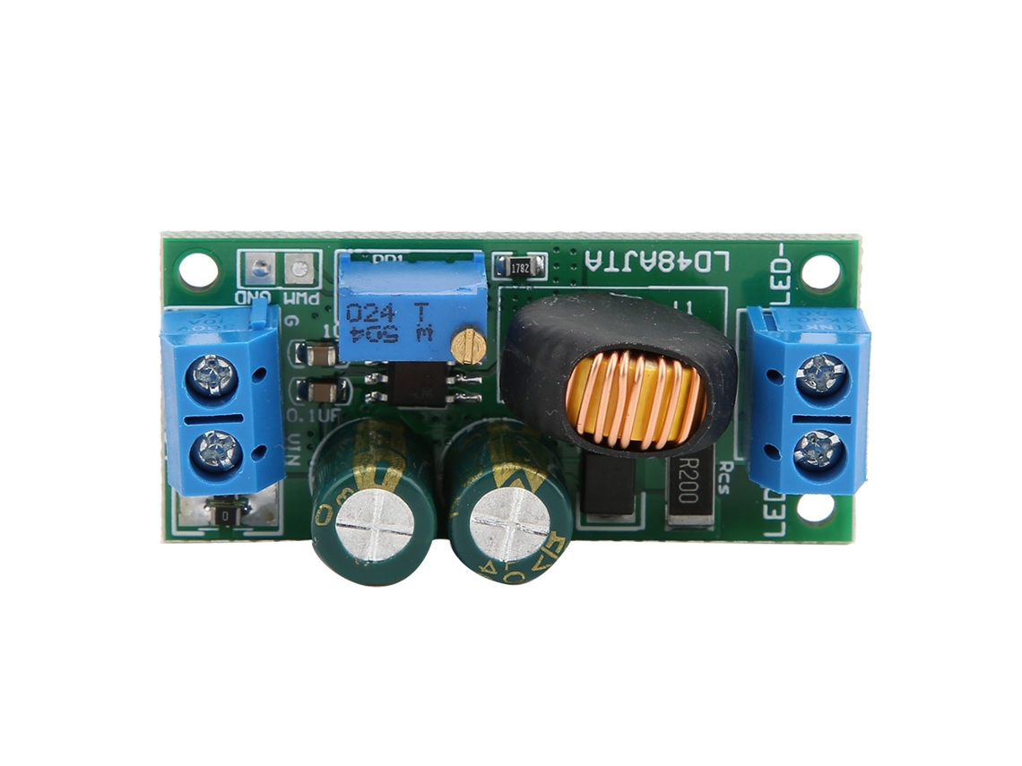 Módulo Controlador LED LD48AJTA 72W DC 6‑50V 1.3A Regulador PWM Conversor de Corrente