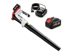Soprador de Folhas Sem Fio com Bateria 4000mah, 18v, Leve, 6 Níveis CHEZMOI