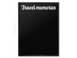 Magnetic Wall Board Travel Memories For The Office Espelharte (60x80 Cm)