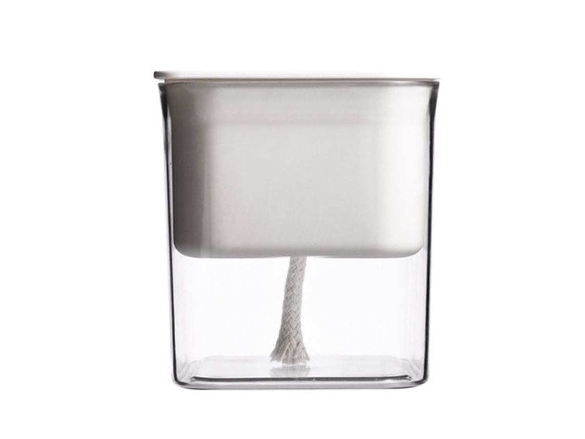 Vaso de Flores Primerox com Rega Automática, Branco