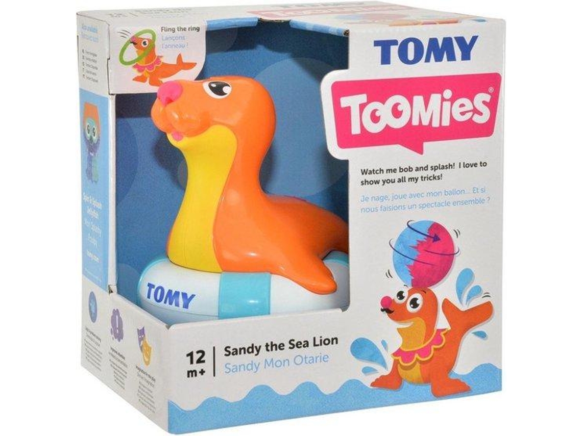 Tomy Toomies Sandy The Sea Lion Brinquedo de Banho Multicor