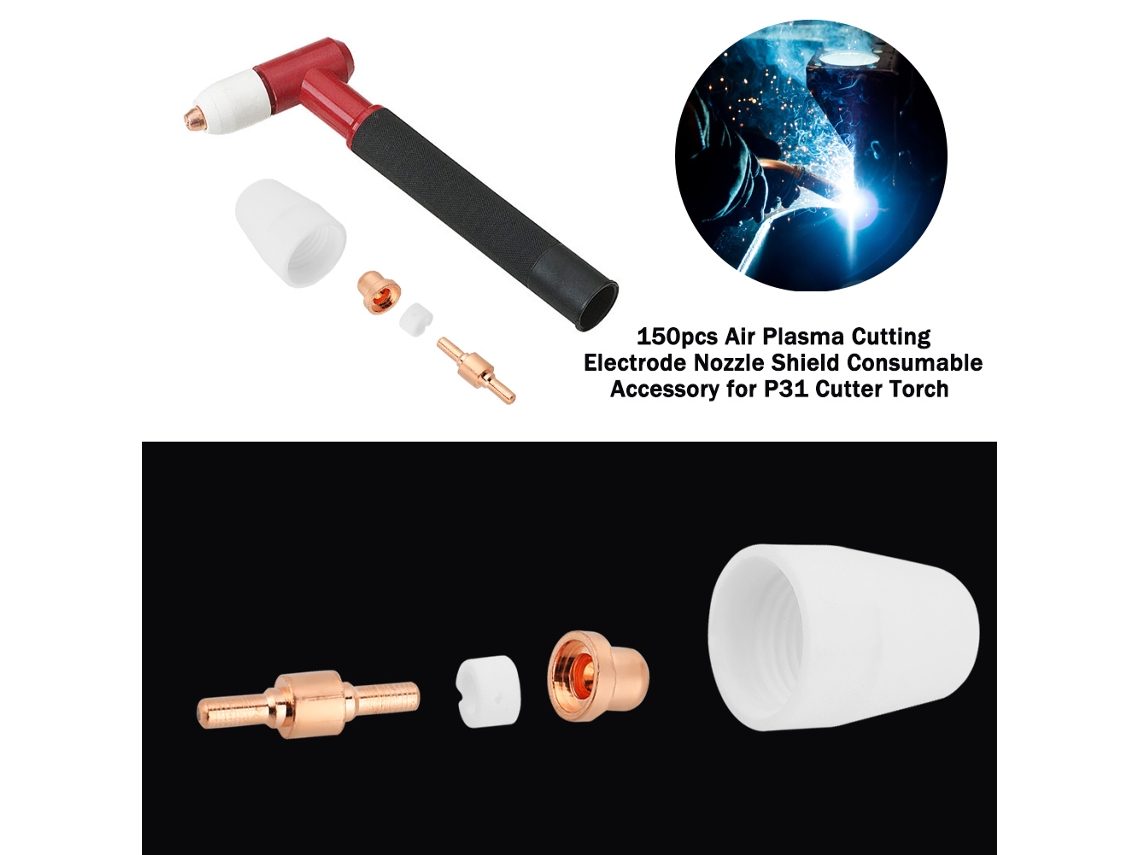 Kit De Bicos E Consumíveis Para Corte Plasma Laxiscreed Compatível Com Pt31