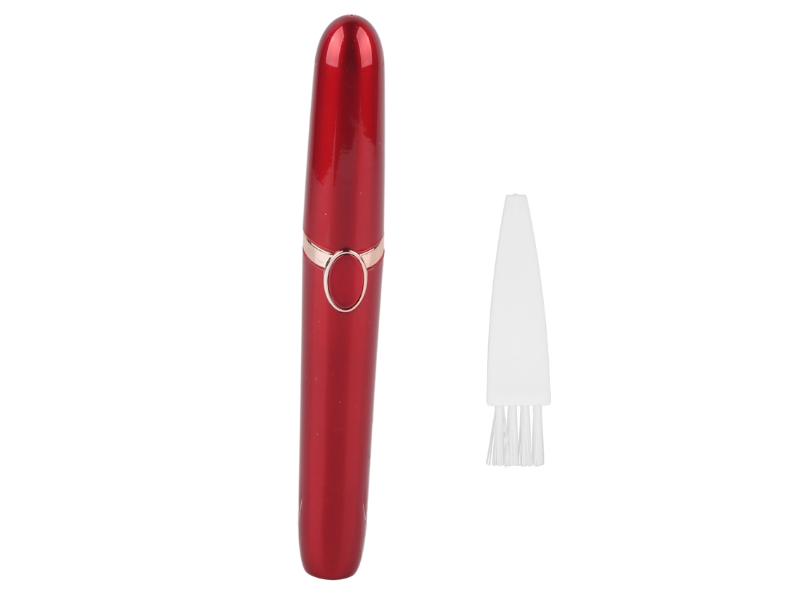 2026 depilador Eléctrico de Cejas para Mulheres, Maquinilla de Afeitar Eléctrica de Bateria para Remover Cabelo Facial Vermelho