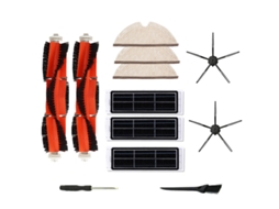 Escova principalFiltro de carbono ativadoEscova lateral de 5 braçosRagEscova de limpezaChave de fenda para Xiaomi Roborock S50 S51 S55
