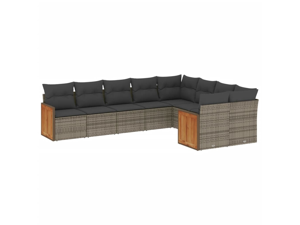 Garden Sofa Set, Garden Sofa Sets Vidaxl Cinzeto Rattan / Vime (n/a)