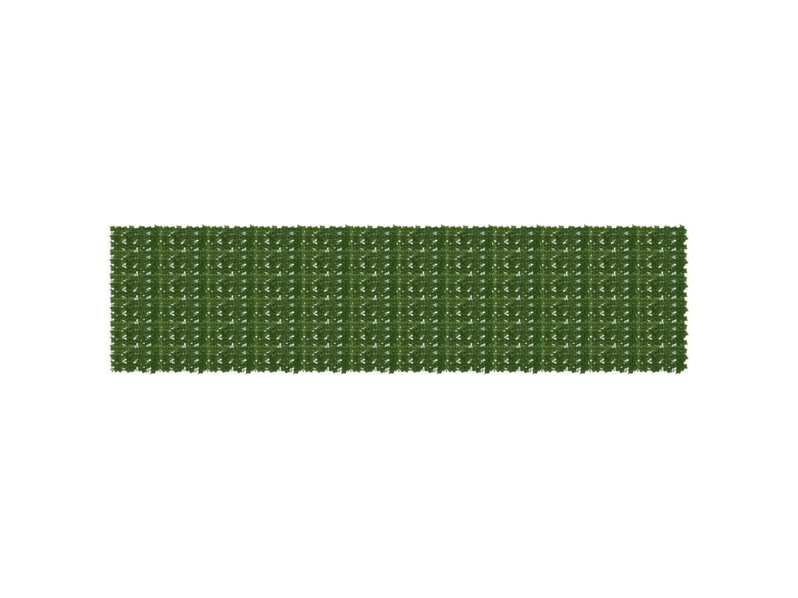 Vidaxl Tela De Varanda Com Folhas Verde 600 X 150 Cm