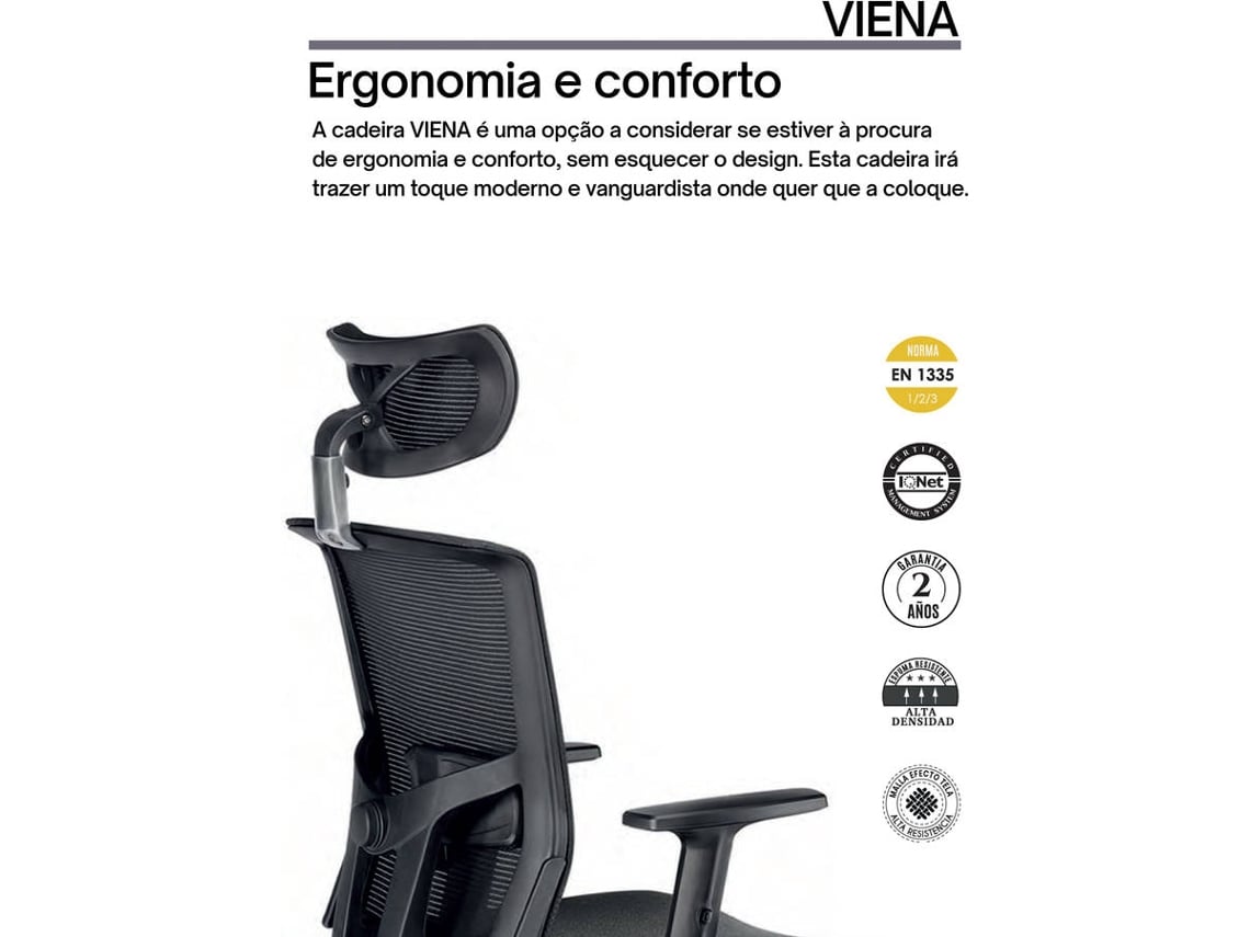 Cadeira de Escritório para Conforto e Ergonomia