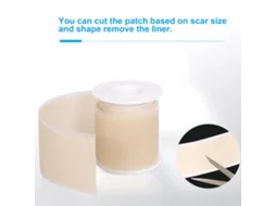 Fita adesiva de silicone para terapia de redução de cicatrizes