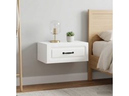 Vidaxl Gabinete De Canto Montado Na Parede 2 Unid. Branco