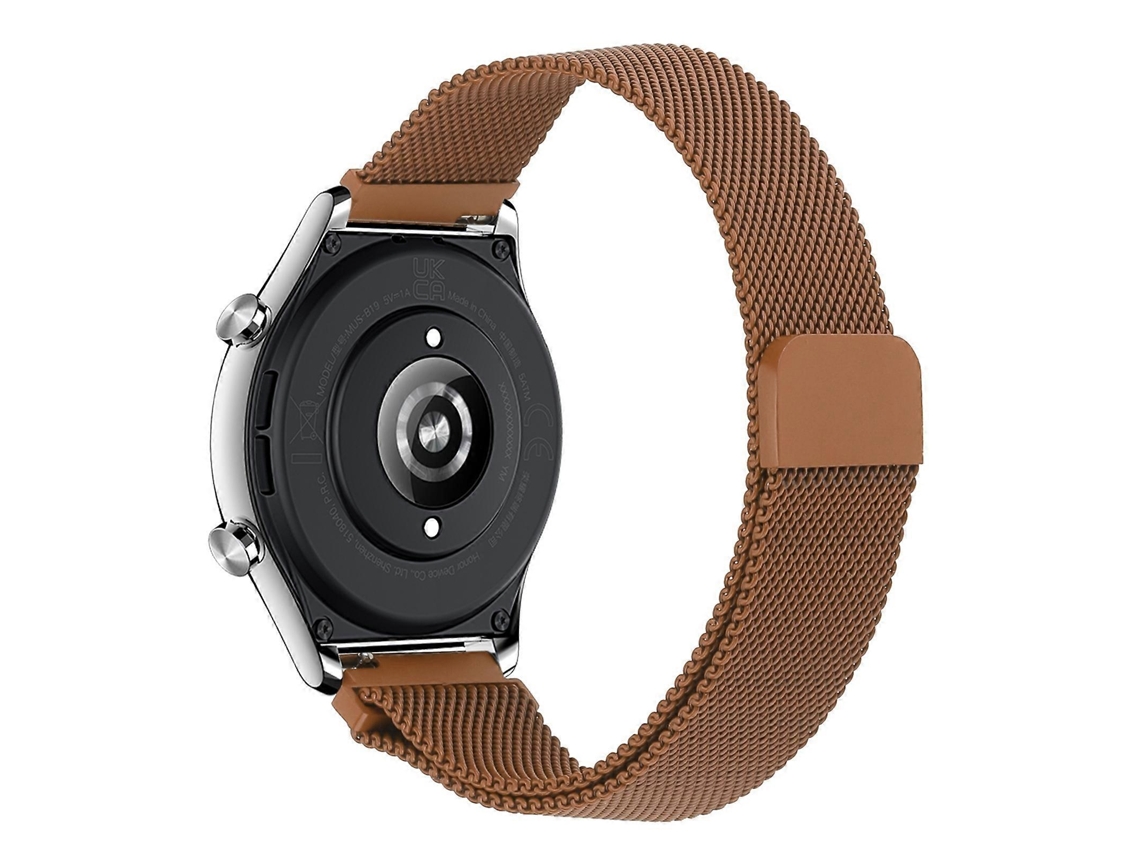 Pulseira De Metal Estilo Milan Para Relógio For Honor Gs 3 De 22 Mm
