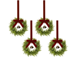 Guirlandas De Natal Para Armários De Cozinha, Conjunto De 4 Peças, Decorações Festivas |