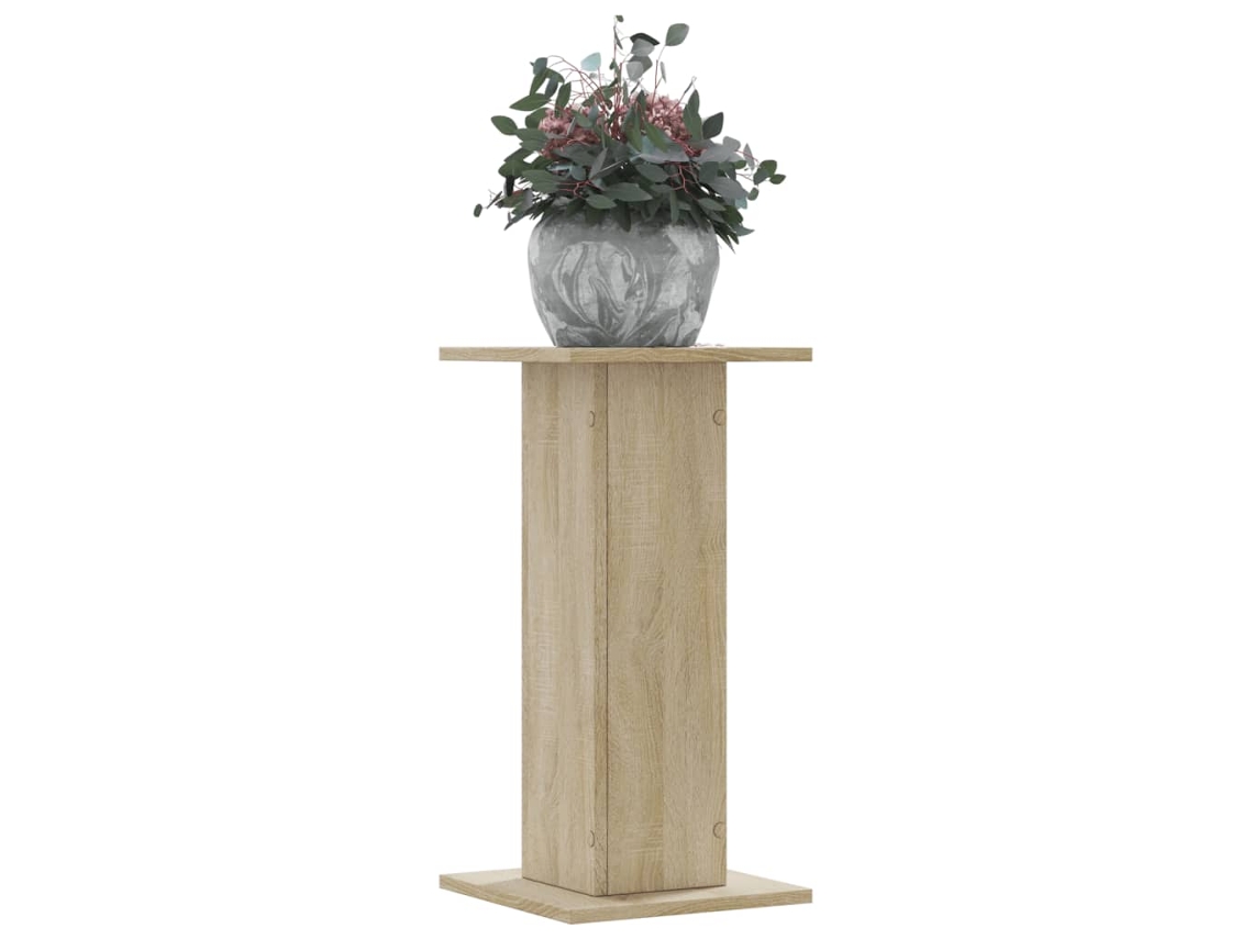 Vidaxl Suportes P/ Plantas 2 Pcs 30x30x60 Cm Derivados Madeira