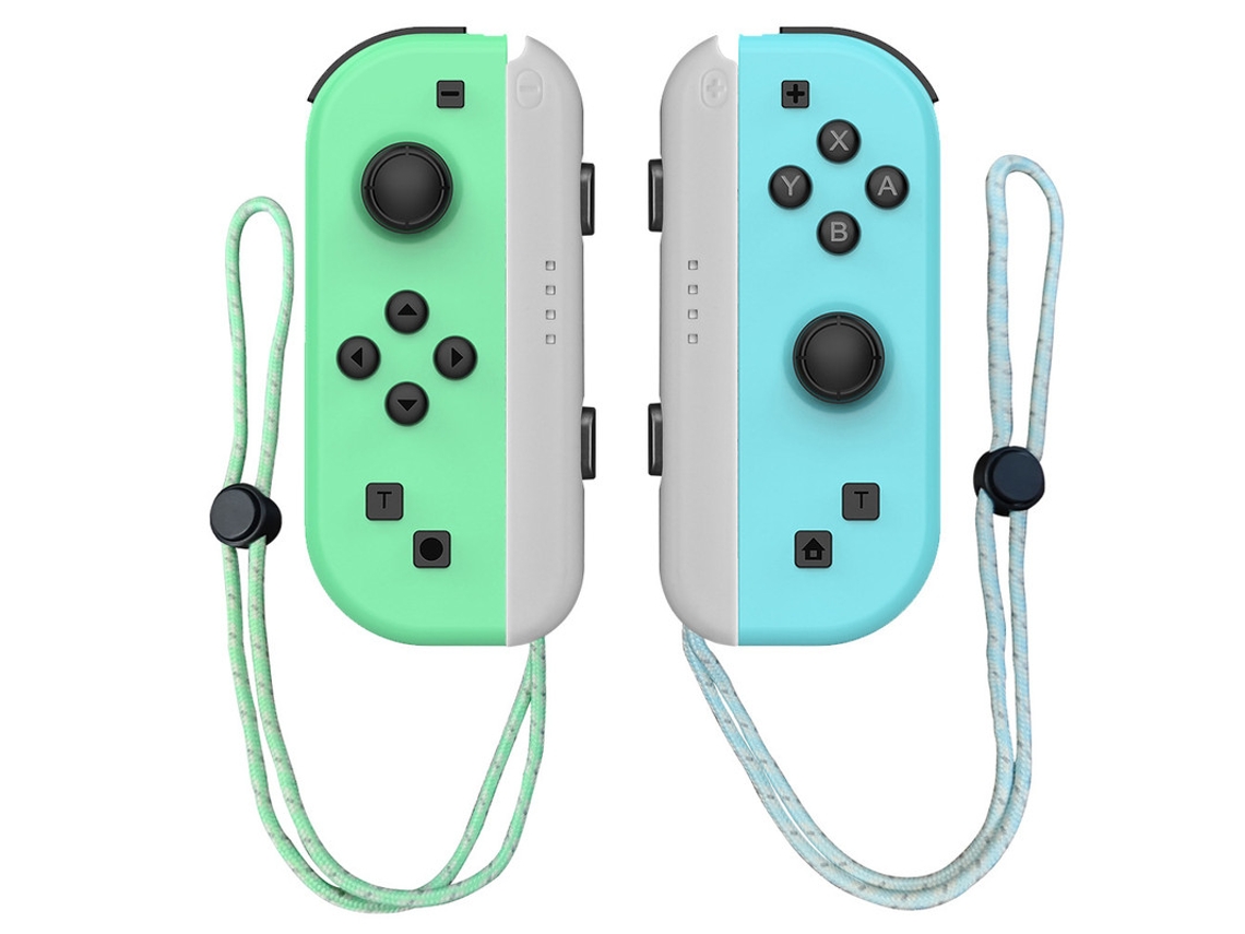 Comando Sem Fios Yizhood Para Nintendo Opção/ios/android/pc Azul E Verde