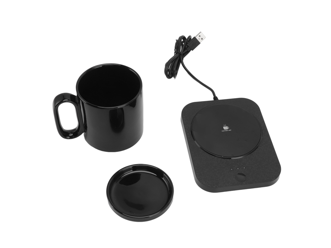 Aquecedor de Copo Inteligente 3 Velocidades Base de Aquecimento Usb | S/MARCA