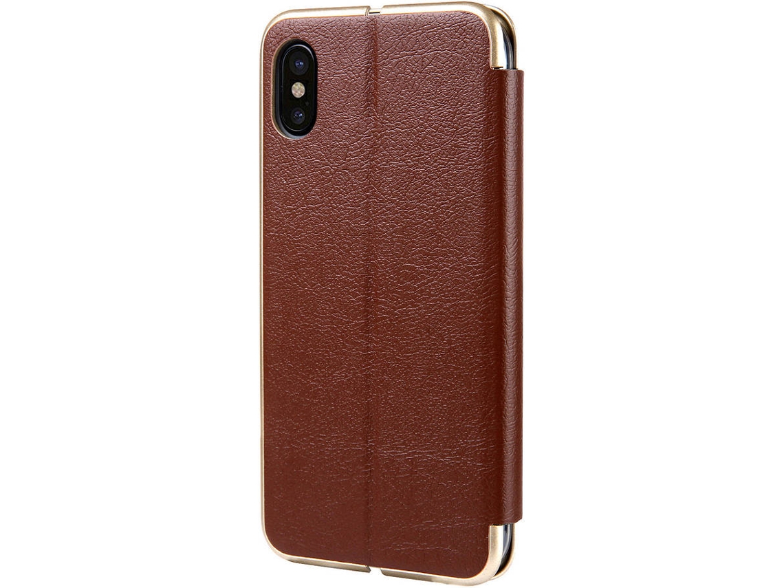 Capa iPhone XR WISETONY Suteni-268 Castanho