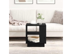 Vidaxl Mesa De Centro Carvalho Preto 40 X 40 X 43 Cm