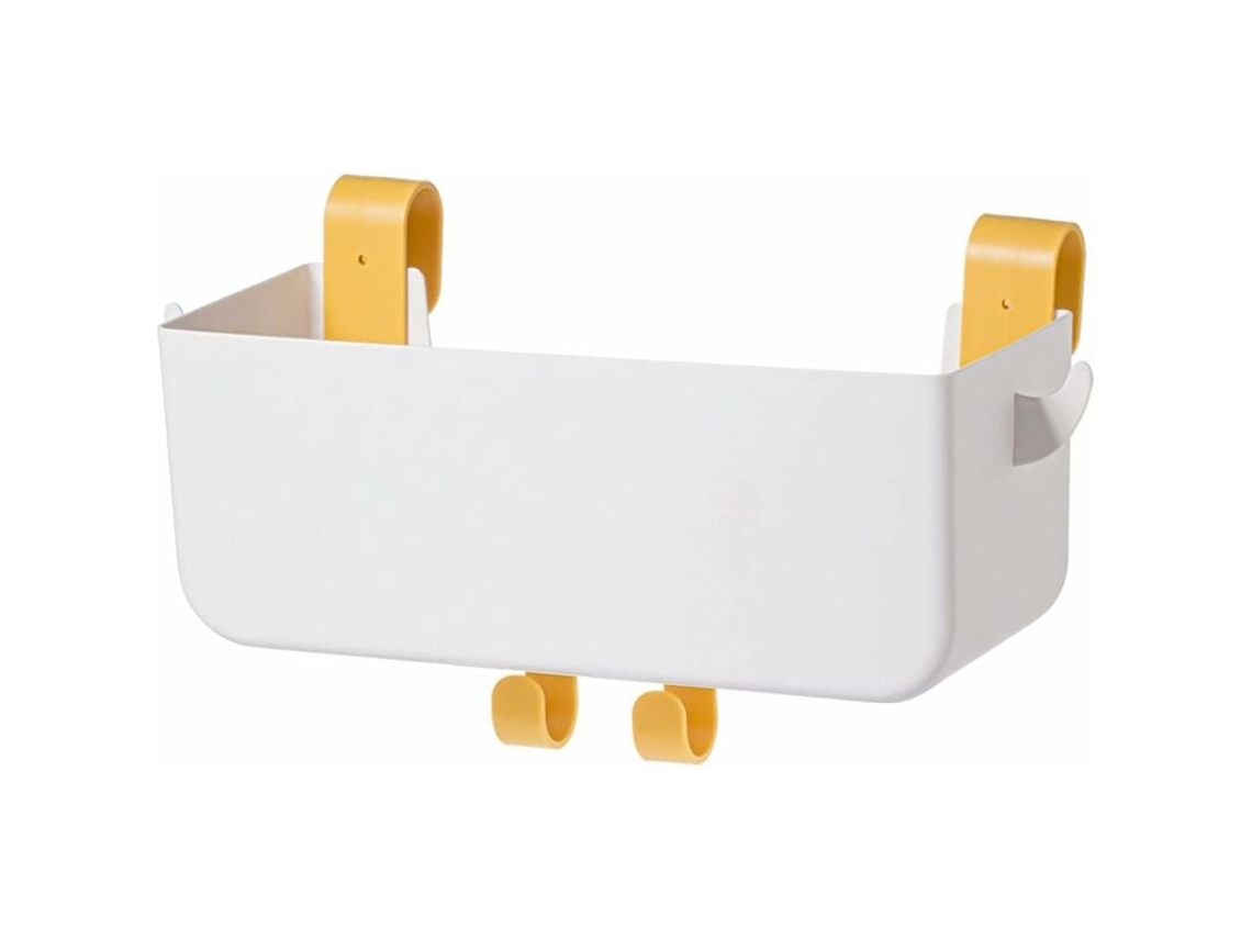 Lurelia Bolsa De Cabeceira, 4 Ganchos, Suspensa, Com Bolsos, Em Plástico, Para Cama, 30,5 Cm