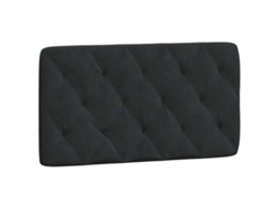 Headboard Cushion, Headboard Cushions Vidaxl Preto Veludo (100 Cm)