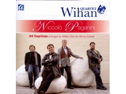 CD Wihan Quartet - 24 Caprices arranged by William Zinn for String Qu (1CD)