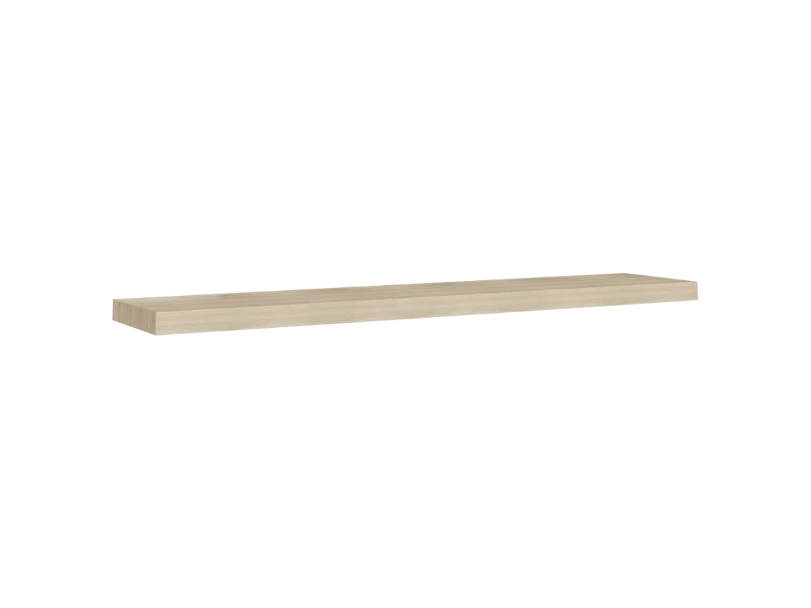 Wall Shelf, Wall Shelves Vidaxl Marrom Mdf (120 X 23.5 X 3.8 Cm)