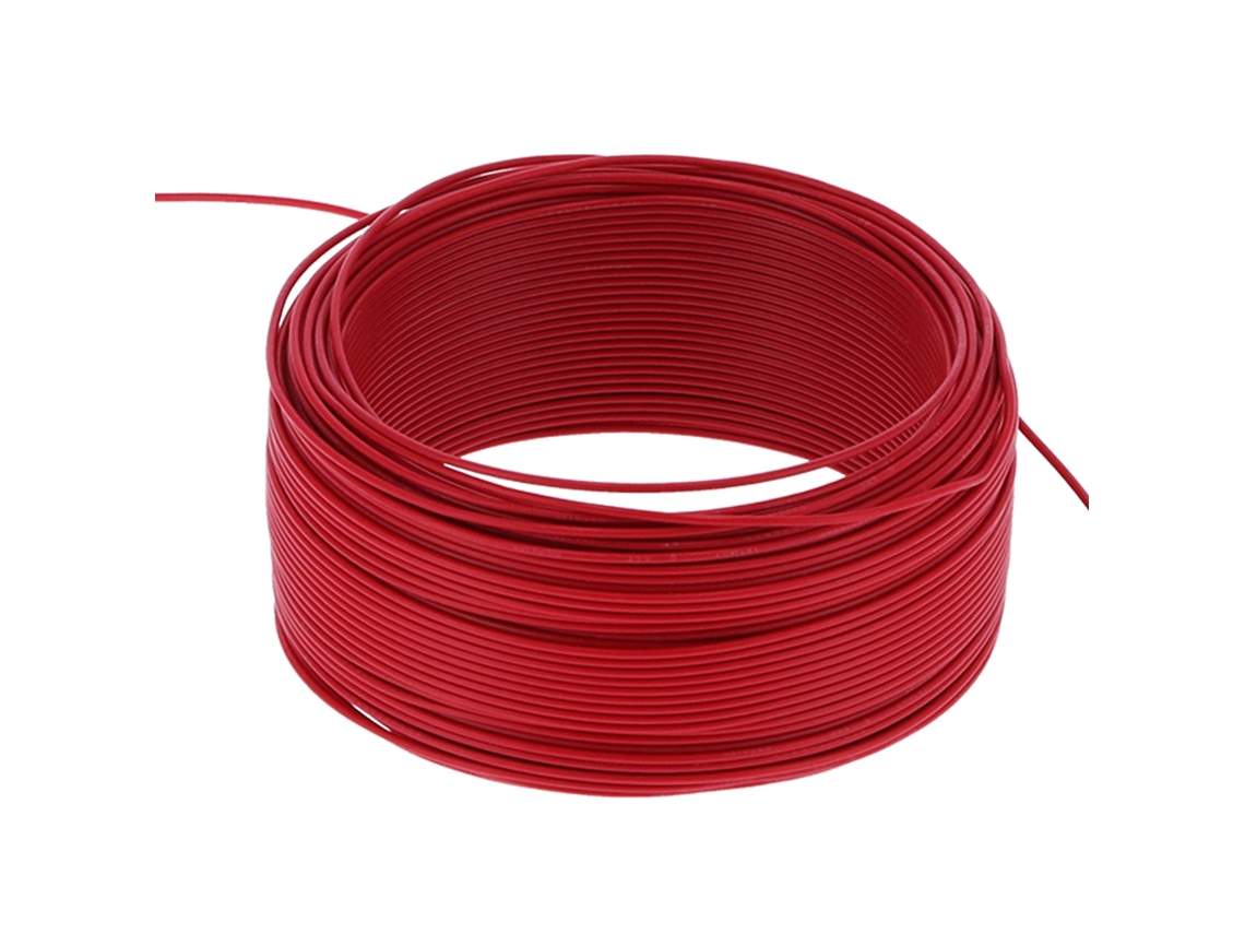 Laxiscreed Bv Fio Condutor Isolado 1x1 7 Núcleos De Cobre Vermelho Para Instalações Elétricas