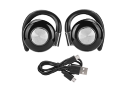 Fones De Ouvido Tws Bluetooth 5.0 Com Gancho Para Ouvido Estéreo Sem Fio Bateria Longa Prata