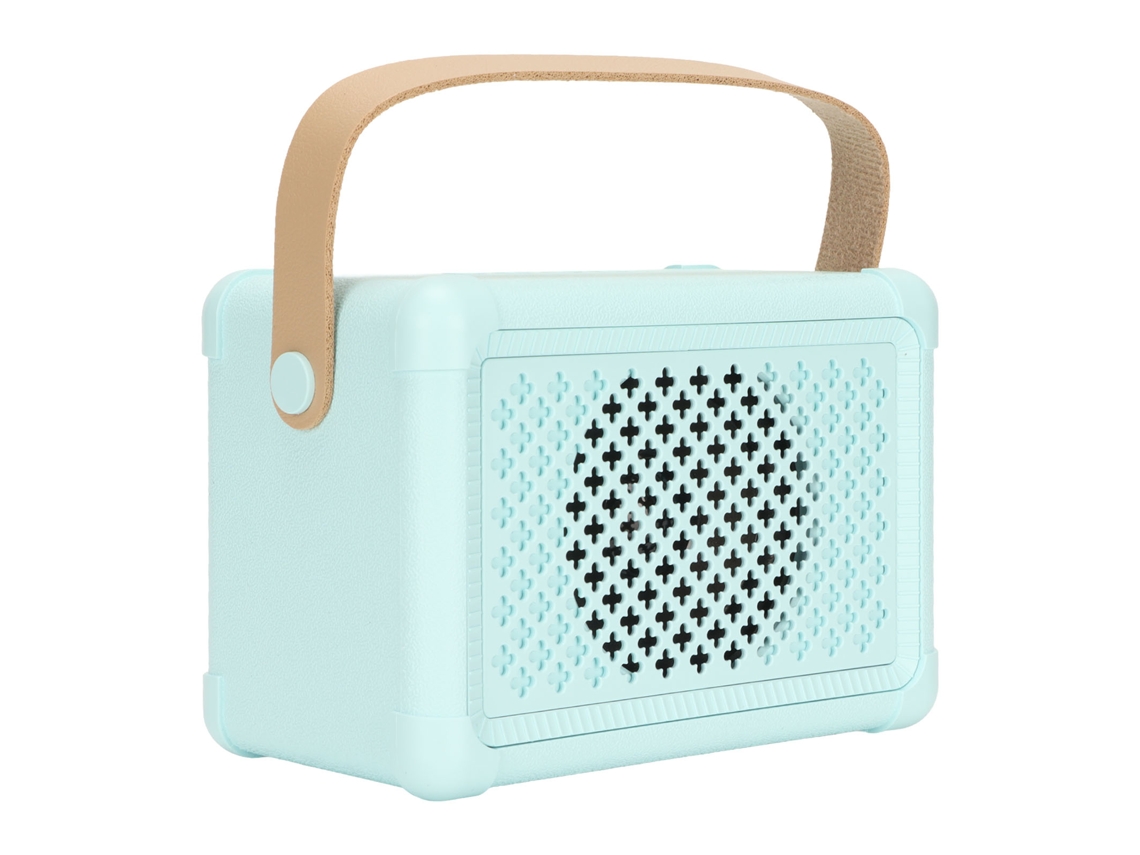 Caixa de Som Bluetooth retrô EOOCOO, com subwoofer, presente