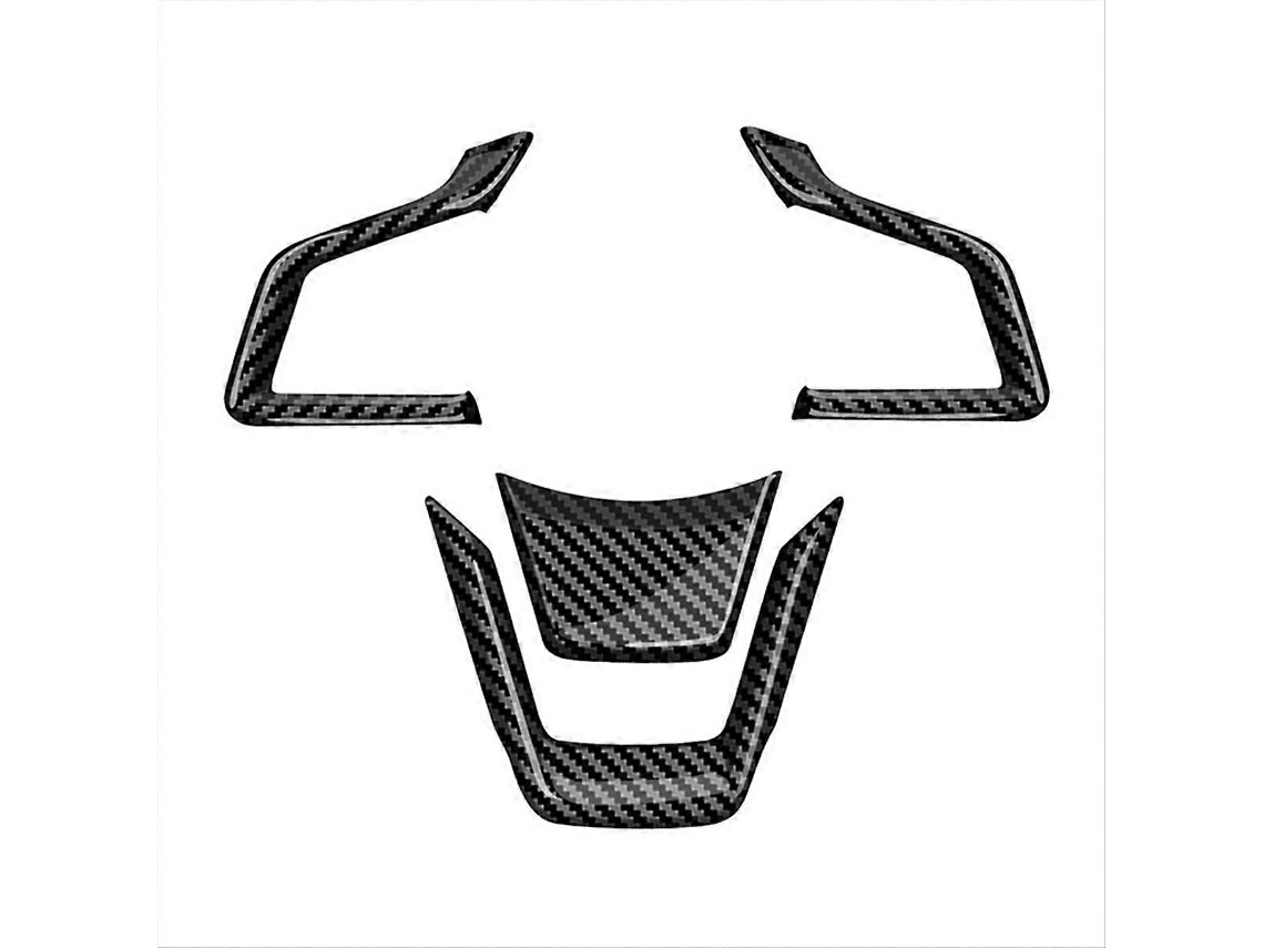 Adesivo De Acabamento Para Volante De Carro Em Fibra De Carbono_yua