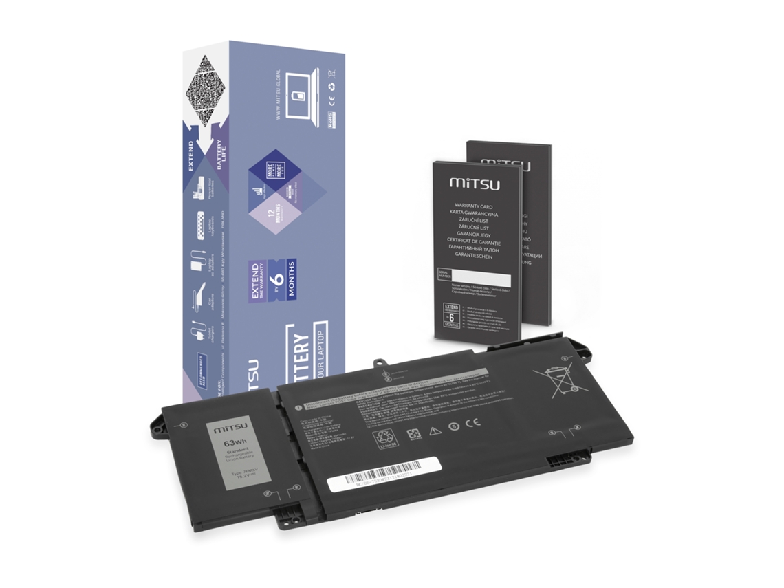 Bateria Mitsu para Dell Latitude 5320 7320 7520