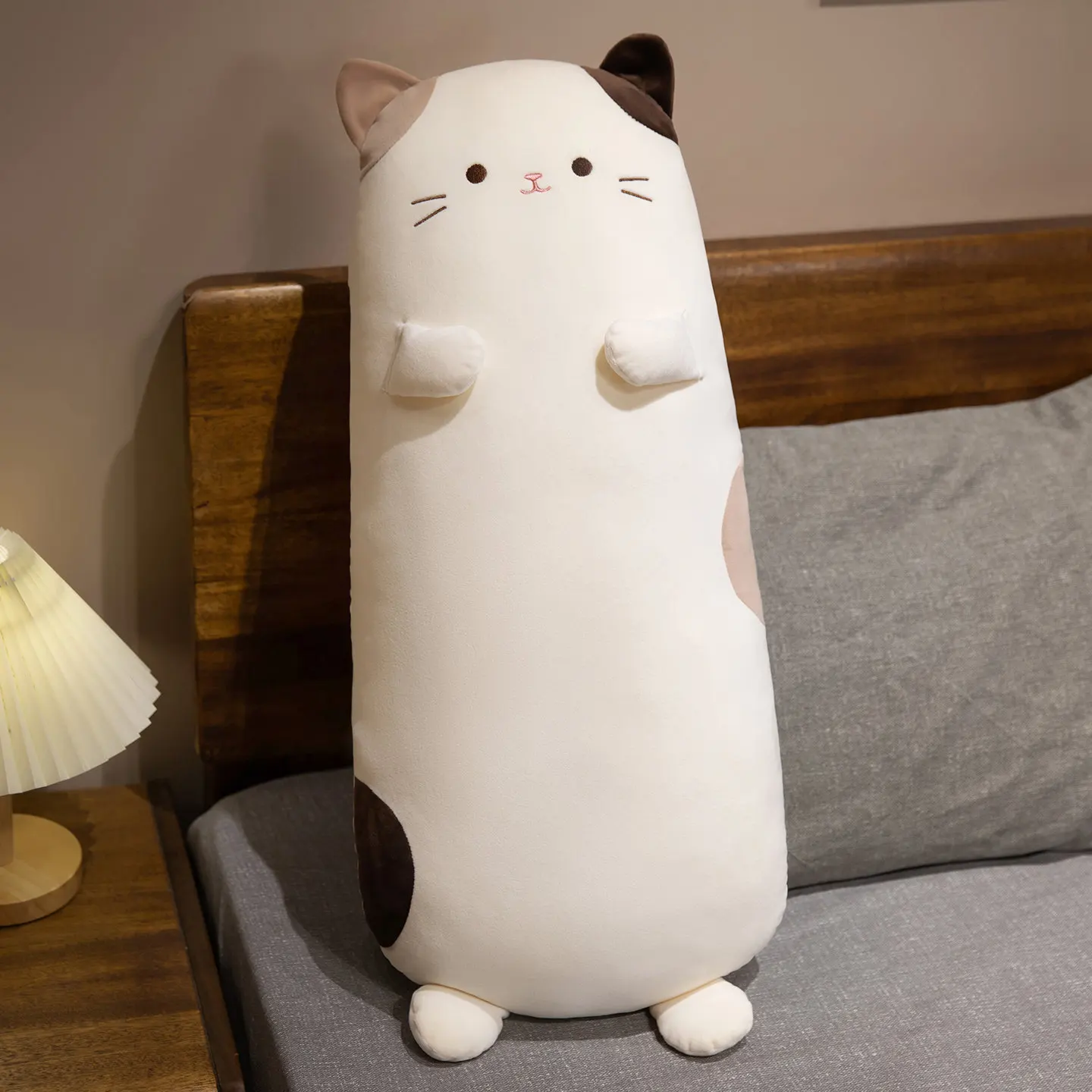 Almofada/almofada de Sofá/almofada Macia para Gato Tricolor Adulto MDUG (120 Cm)