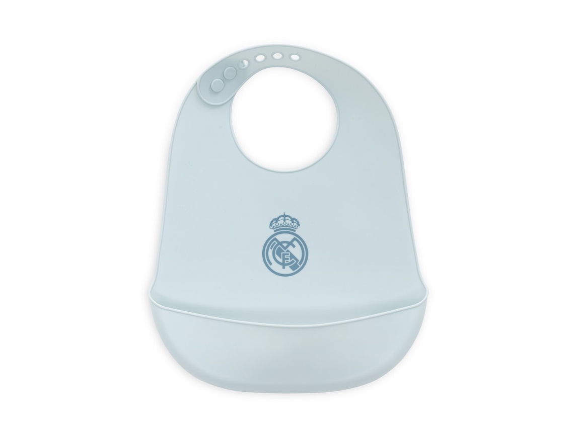 Babete De Silicone Real Madrid Azul
