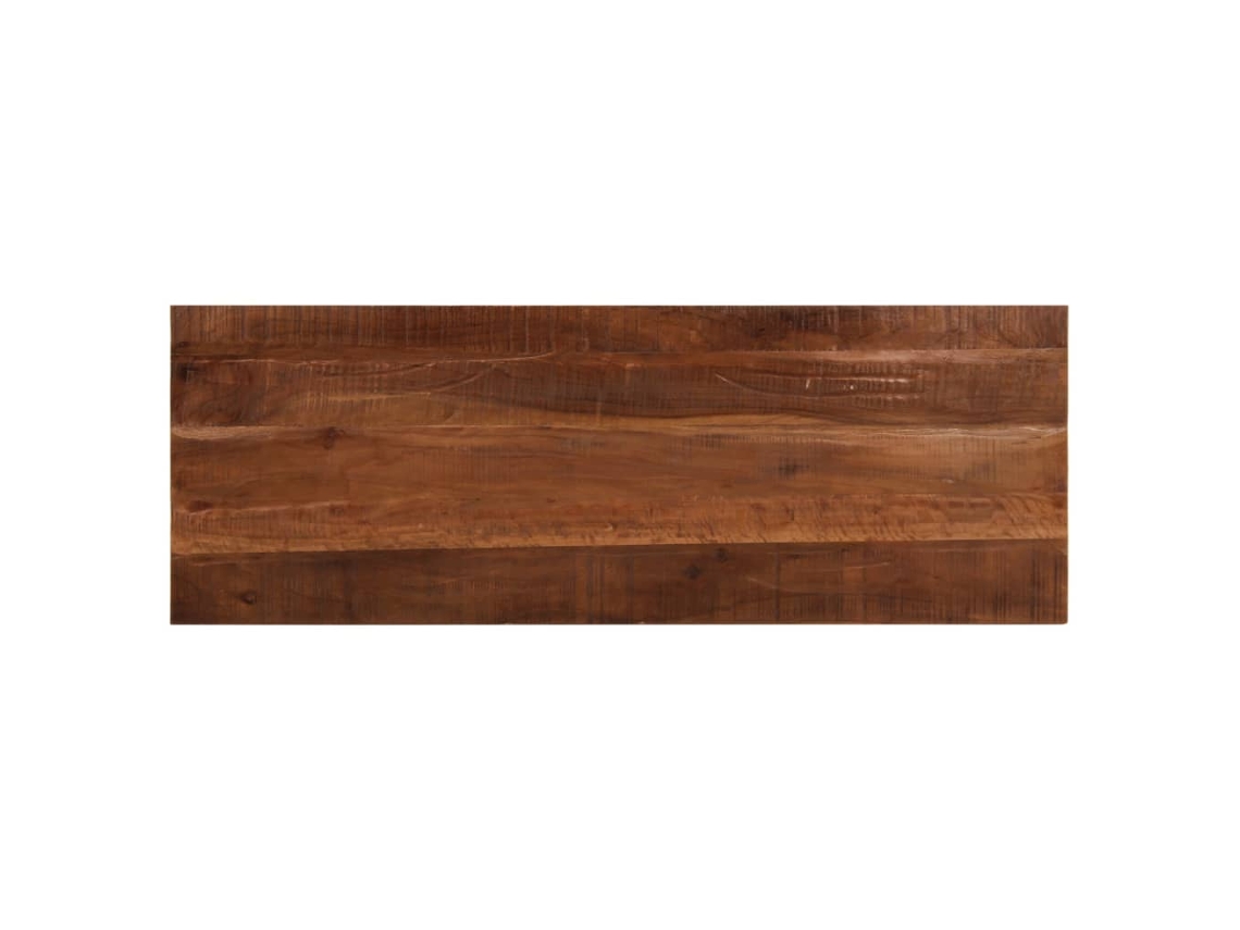 Vidaxl Tampo De Mesa Retangular 140x50x2,5cm Madeira Recuperada Maciça