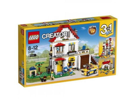 Creator: Modular Family Villa - 31069 (Idade mínima: 8 - 728 Peças)