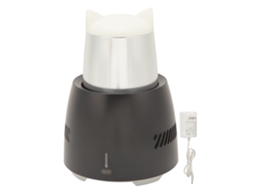 Refrigerador elétrico para canecas de 350 ml com suporte para copos isolado, adequado para água, leite e vinho, 100-240 V, preto