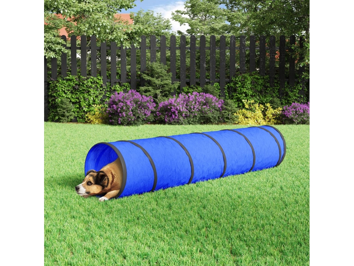 Vidaxl Túnel Ø 40x200 Cm Poliéster Azul