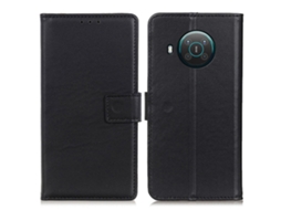 Capa Para Nokia Nokia X20/x10 Pele Sintética Preto