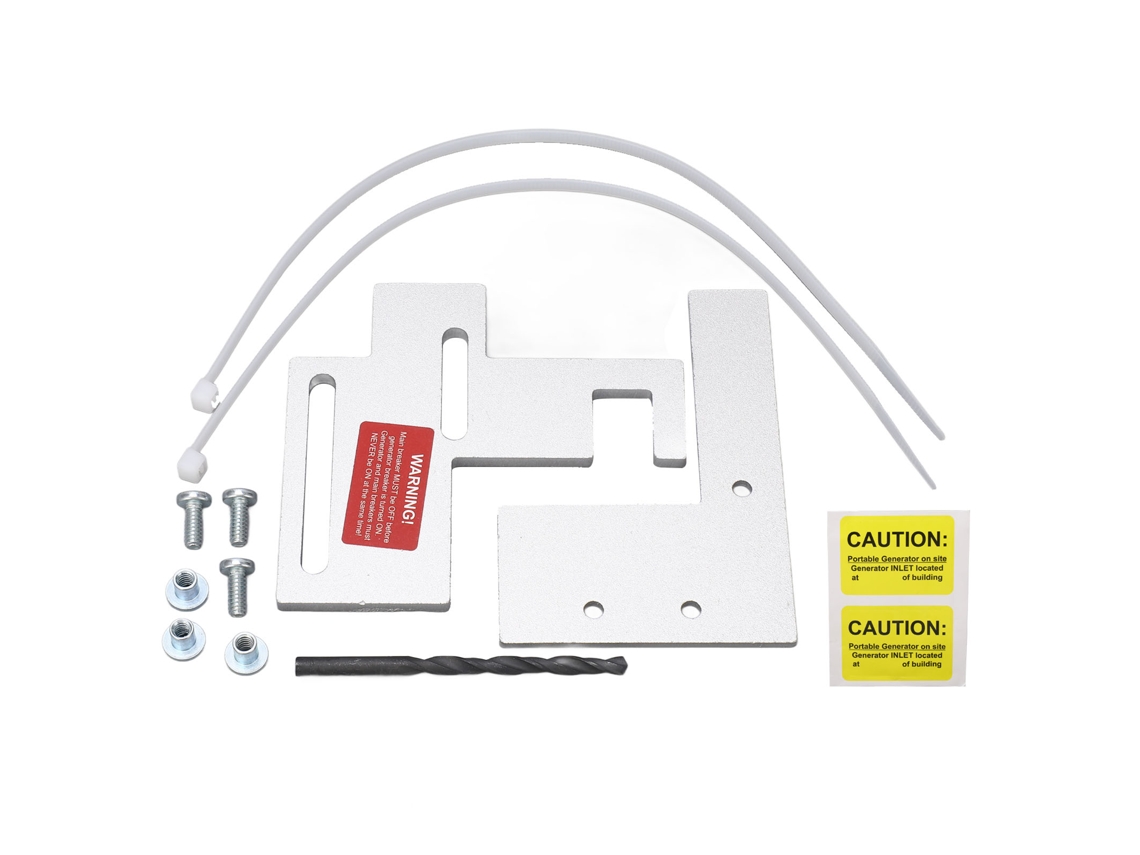 Orevant-kit De Interbloqueio Para Gerador Sie‑p2 Placa De Alumínio 7/8 A 1 1/4 Polegadas Para Painéis 150a Ou 200a