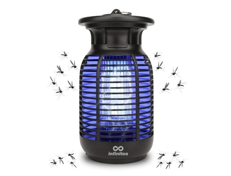 Lamparina Anti-mosquito Infinitoo 15w Uv Mata Moscas Interior Eficaz Alcance 80m² Luz Anti Mosquito Eléctrica