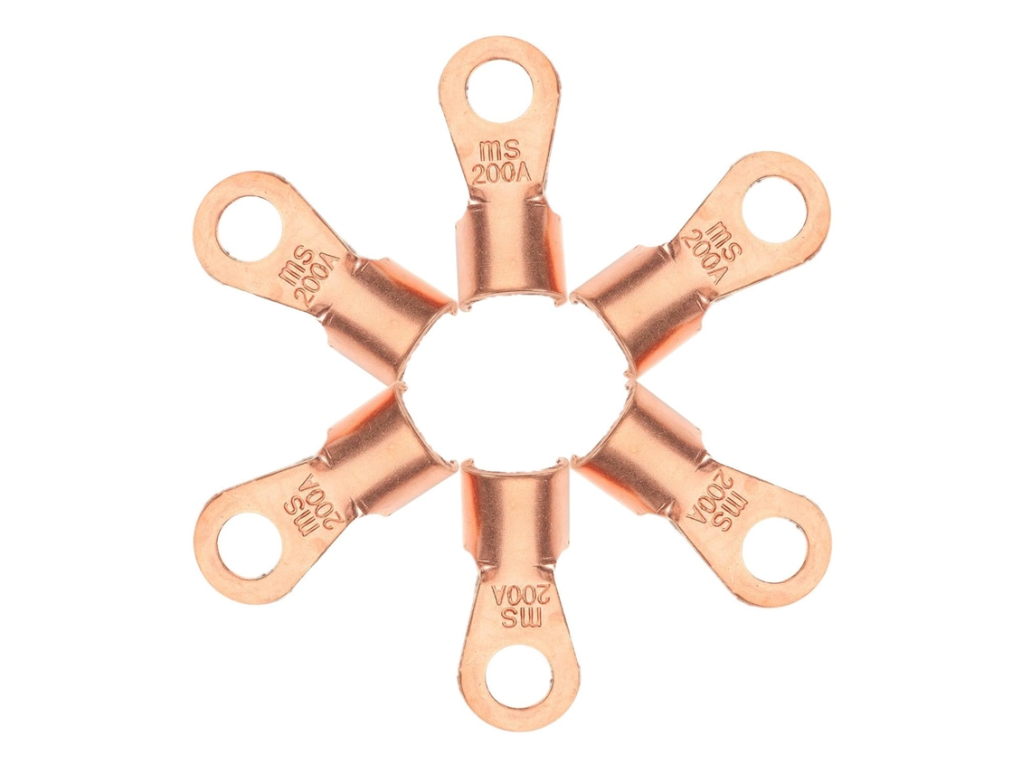 Conectores De Cobre De Grande Porte Com Terminais Abertos