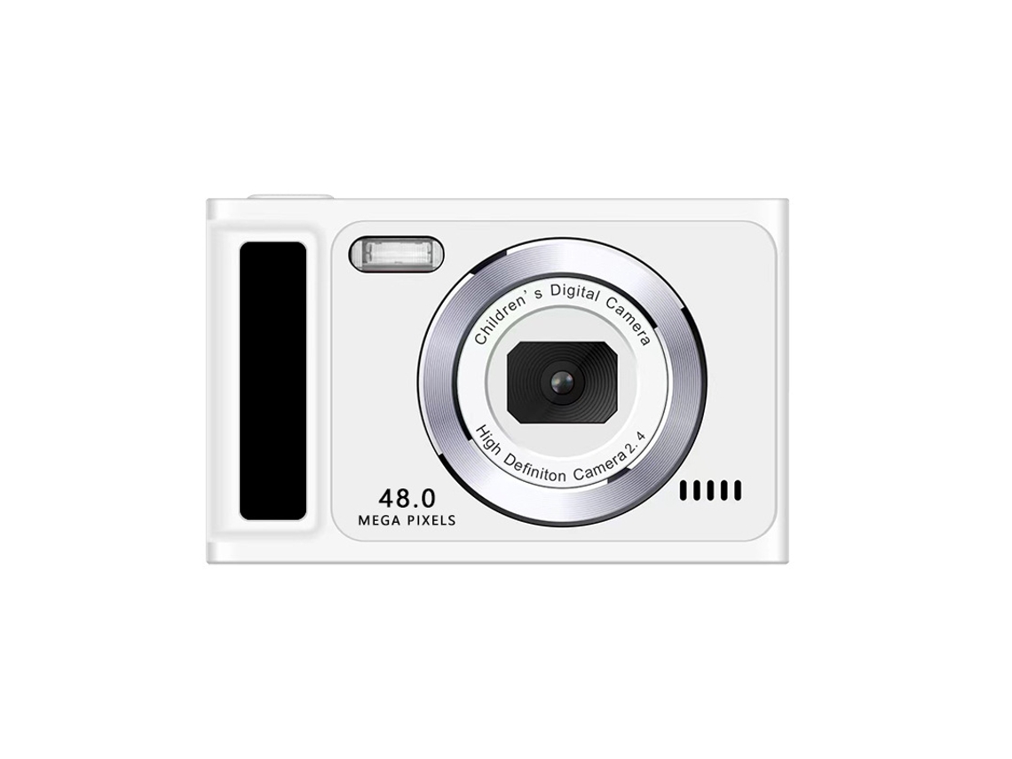 Câmara Digital Tela Ips Hd De 2,4 Polegadas, Zoom De 8x (branca) Cuich