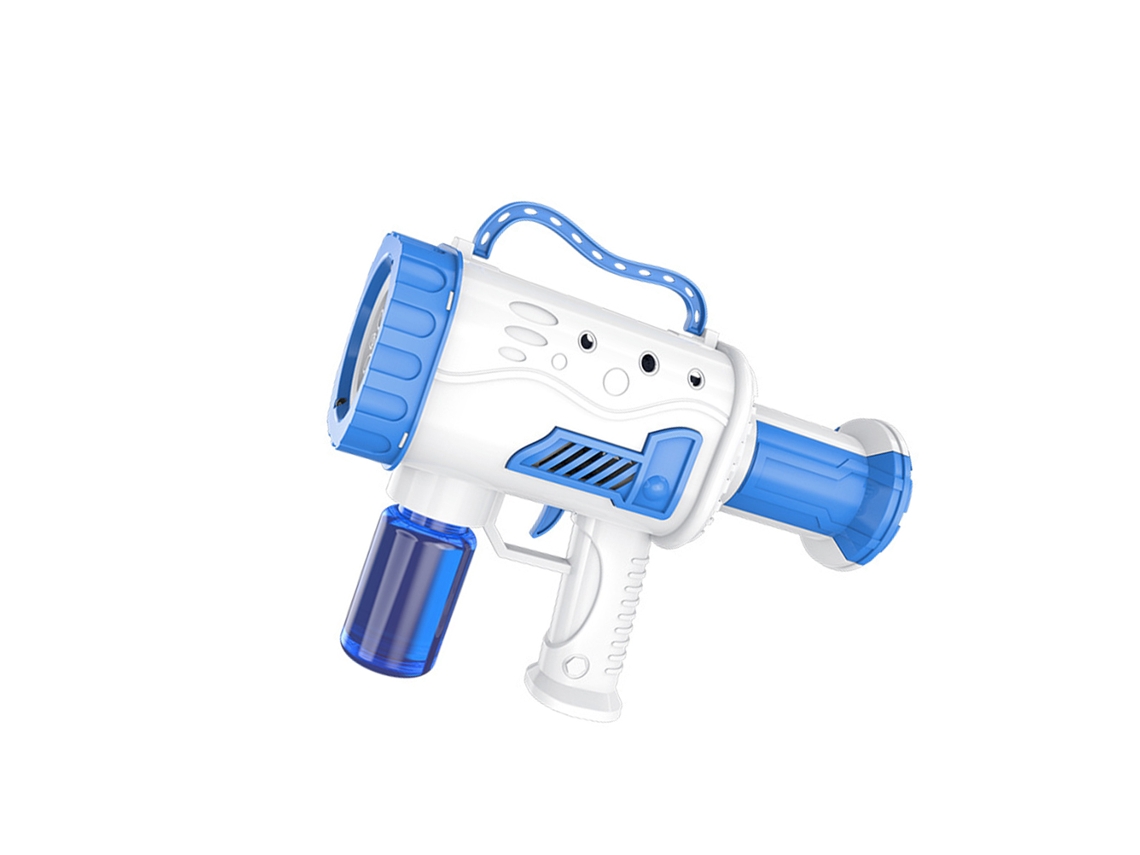 Mali pistola de Bolhas Automática com Luzes 10 Buracos Máquina de Bolhas Brinquedo Infantil Exterior