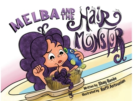Livro Melba And The Hair Monster De Shay Renee (inglês)