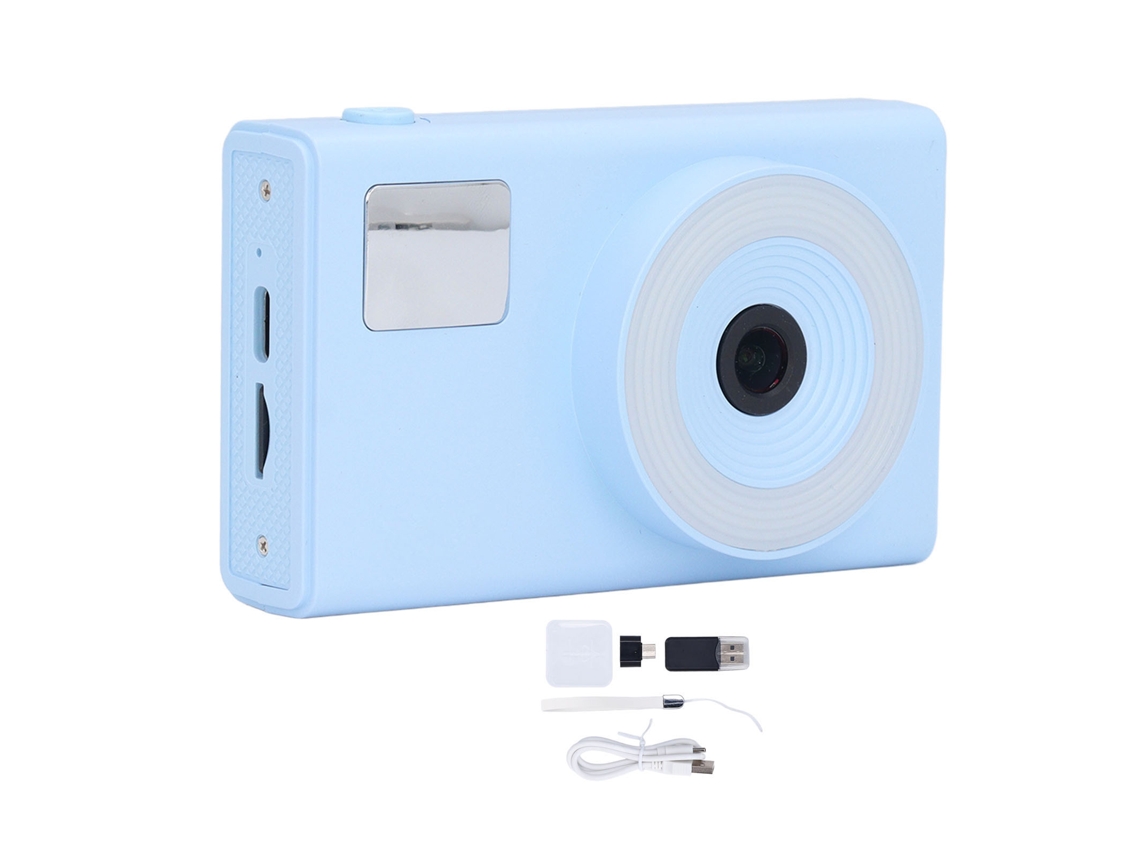 Câmera Digital Compacta Portátil 4k Para Selfie E Vídeo, Câmera Digital Compacta