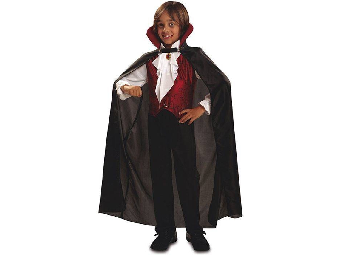 Fato de Menino Vampiro Gótico (Tam: 3-4 anos)