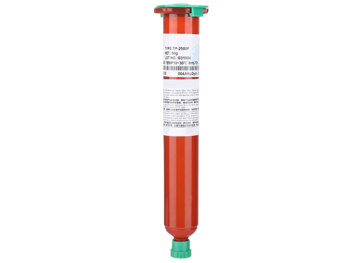 Cola UV Óptica Loca Youwei Tp2500f 50g para Reparo de Celulares EOOCOO