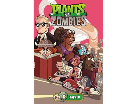 Livro Plants vs. Zombies Volume 23 Zapped de Paul Tobin (Inglês - Capa Dura)